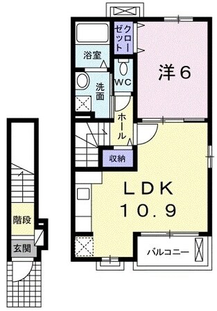 イーストウッズの物件間取画像